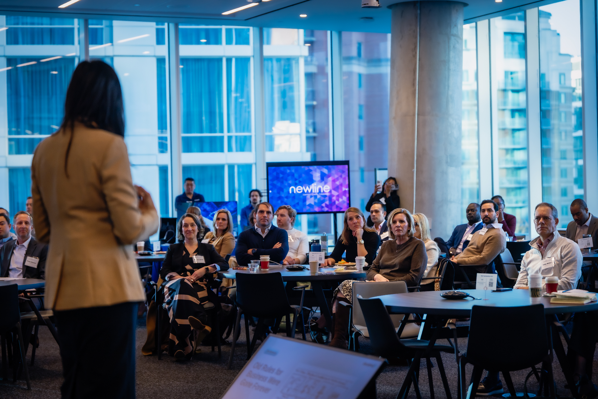 Audience engaged during Seema Alexander AI keynote presentation